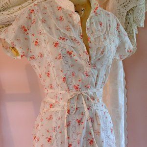 Adorable Mori Girl Floral Dress